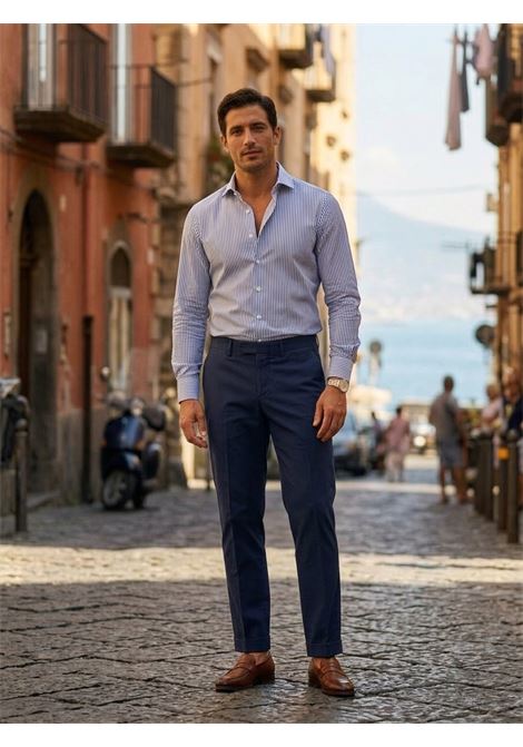 PT Torino Master Fit navy chino trousers VD05 PT TORINO |  | CO-ASMAZ00CL10360